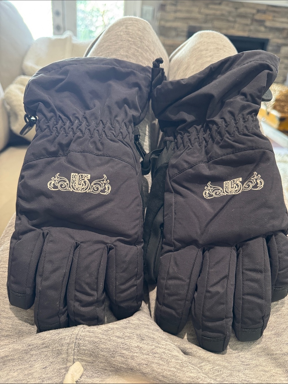 Burton profile ski gloves sz M almost new